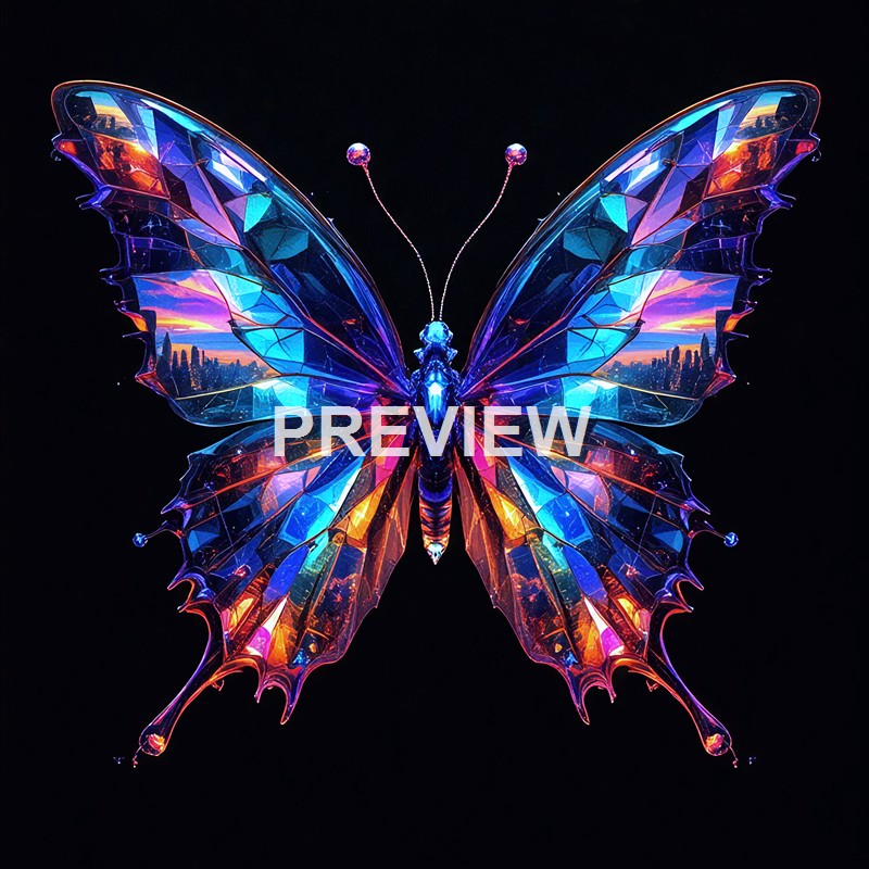 22530 - a-butterfly-with-transparent-glass-wings-reflecting-d_250405142817_Filename Text 2_01283_Filename Text 3_result